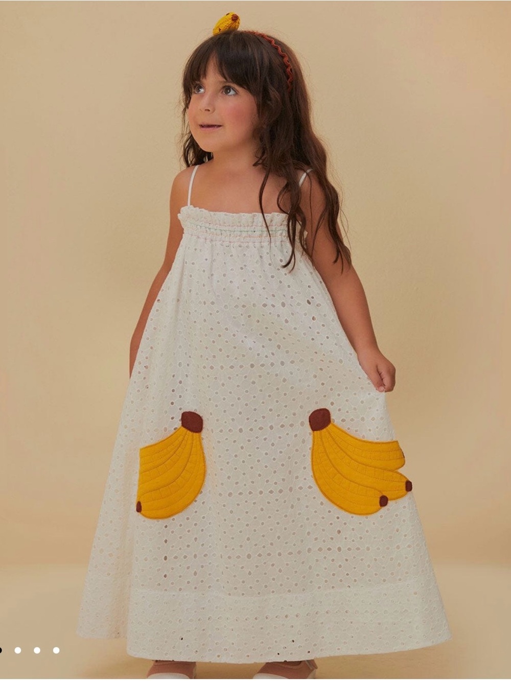 Farm rio Banana Pocket Kids Dress